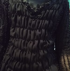 Pretty Angel black shirt size Small
